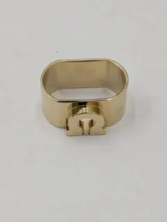 Salvatore Ferragamo ガンチーニ スカーフリング ゴールド