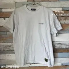 subciety サブサエティ　メンズTシャツ　Lのサムネイル