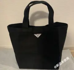 プラダ✨ミニトート ノベルティ✨白《希少》キャンバスバック - メルカリ
