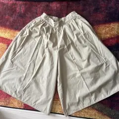 earth music&ecology ガウチョパンツ ベージュ Fサイズ