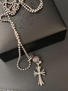 CHROME HEARTS クロスボール ネックレス