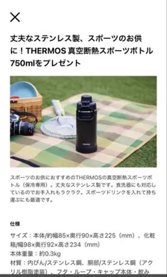 布袋寅泰 スリムサーモステンレスボトル - メルカリ