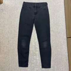 H&M スキニーデニム 25インチ ダークグレー &DENIM