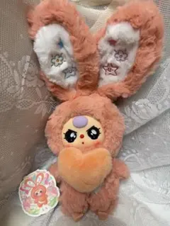 BABYTHREE ベイビースリー うさぎ リリー3代目　サーモンピンク　キラ目