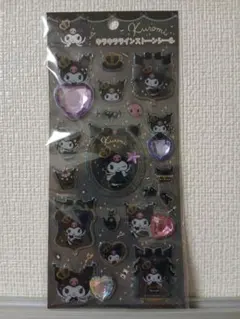 クロミ　キティ　シナモンロール　キラキララインストーンシール　４セット