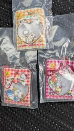 シャカシャカフレーク風シールチャームまとめ売りハローキティポムポムプリンマイメロ