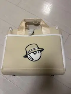 Malbon Golf カートバッグ ベージュ　ゴルフのサムネイル