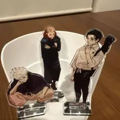 呪術廻戦 キャラアクリルスタンド 3体セット　虎杖 悠仁、五条 悟、乙骨 憂太