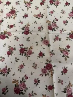 Sun cotton fabrics 花柄プリント生地　50×55計5枚