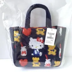 新品】フェイラー サンリオ ハローキティ 手付き巾着バッグ トート