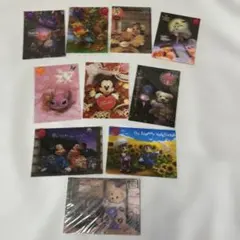 ディズニー　ミッキーマウス など　３Ｄカード　10枚セット