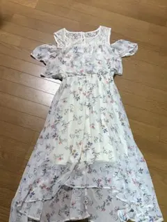 one way フラワープリント ロングドレスのサムネイル