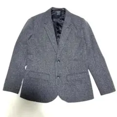 【美品】BROWNY VINTAGE ツイード調 テーラードジャケット グレー