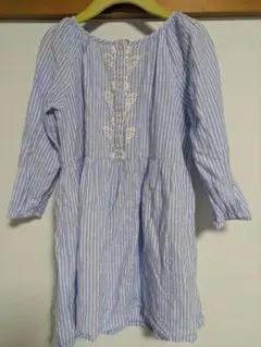 H&M 七分袖ワンピース 104cm
