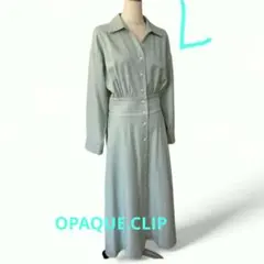 大草直子 × OPAQUE.CLIP コラボ ロングワンピースL