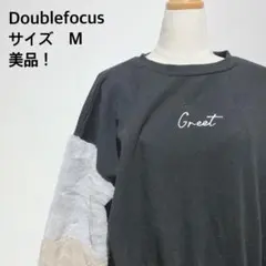 Doublefocus Greet刺繍トレーナー Mサイズ