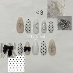 16現品ネイルチップ シズニルック 十字架 y2k レース ウィッシュコア 韓国