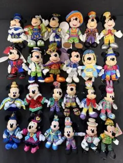 ディズニー ミッキーマウス ぬいぐるみバッジ 24体セット