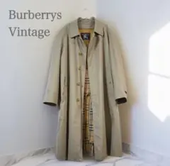 美品⭐︎Burberrys Vintage ステンカラーコート ベージュ　ライナー
