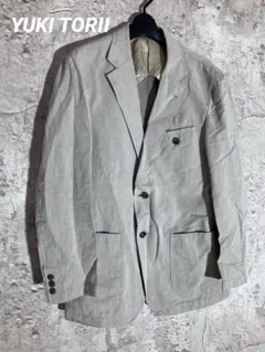 YUKI TORII テーラードジャケット　 薄手 サマージャケット　アウター