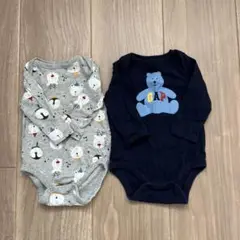 美品⭐︎送料無料　GAP ロンパース 2枚セット　50-60cm