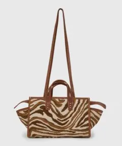 新品　今期A VACATION SABRINA ZEBRA バッグのサムネイル