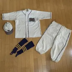 【お値下げ致しました】『希少』戦前戦後野球ユニフォーム上下　帽子ソックス　当時物
