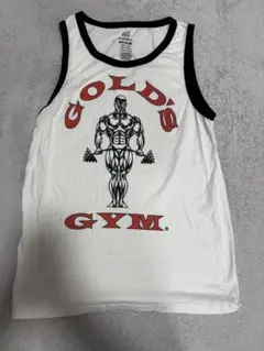 GOLD'S GYM ゴールドジム　タンクトップ ホワイト　M