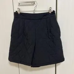 ローリーズファーム キルティング ショートパンツ ダウンパンツ 黒