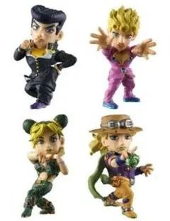 ジョジョの奇妙な冒険 JOJO球 カプセルヒーローズ02 全4種 コンプリート