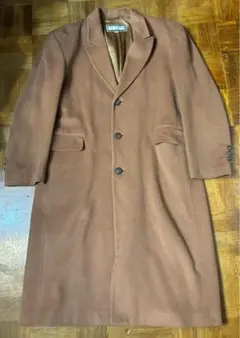 カシミヤ100% ヴィンテージ　チェスター　ロングコート