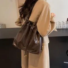 ドローストリング２WAYバッグ