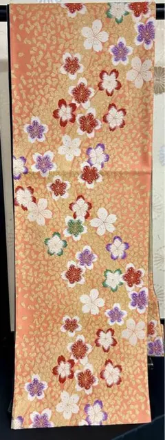 期間限定大幅値下げです！新品　西陣織袋帯　黒地に藤の華模様【綿芯御仕立付】 期間限定大幅値下げです！新品 フォーマルなお席に 西陣織袋帯