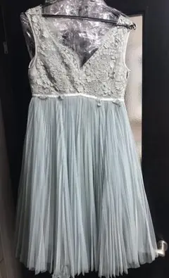 ジルスチュアートホワイト チュール ワンピース ドレス 結婚式