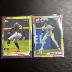 Topps KAWS MLB トレーディングカード 2枚セット