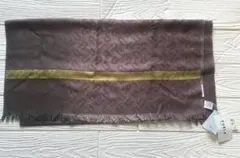 FURLA フルラ シルク70% カシミヤ30%ロゴパターンストールのサムネイル