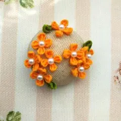 ＊大人かわいい＊金木犀のポニーフック