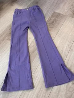 ジェニーラブ　パープル スリット入り 長ズボン 140cm