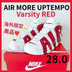 美品❤️ Nike Air More Uptempo Varsity Red