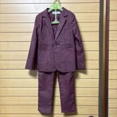 パープル チェック柄 スーツ・ブレザー