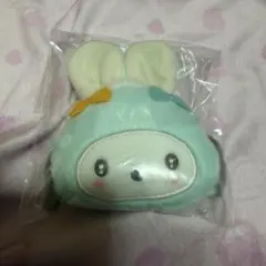サンリオ　ふっくらおみみのうさぎの会　シークレットミニポーチチャーム　ポチャッコ
