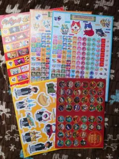 ビ*こ様 妖怪ウォッチ キャラクターシール まとめて！