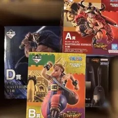 ワンピース 一番くじ A賞 ルフィ B賞 ウソップ✖️2 D賞 ドリー