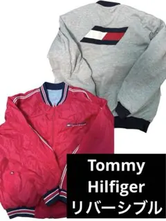 tommy hilfiger athletic リバーシブルジャンパー サイズM