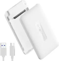 SET SPACE 外付けハードディスクケース ホワイト