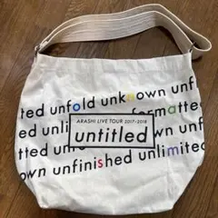 送料込●嵐 2017-2018 untitledショッピングバッグ