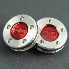 A-0638 スコッティキャメロン用 ソールウェイト 20g×2個 レッド