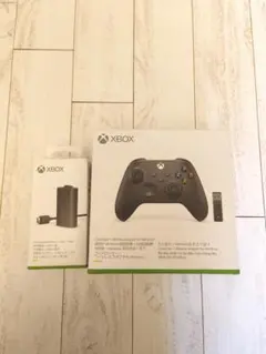 Xbox Series XSコントローラーワイヤレスアダプタ＆バッテリーセット