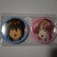 機動戦士ガンダムSEED FREEDOM 缶バッジ　キラ&ラクス　セット