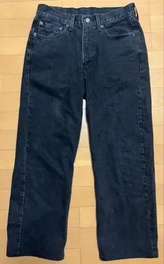 美品 Levi's 565 リーバイス ブラックデニム ジーンズのサムネイル